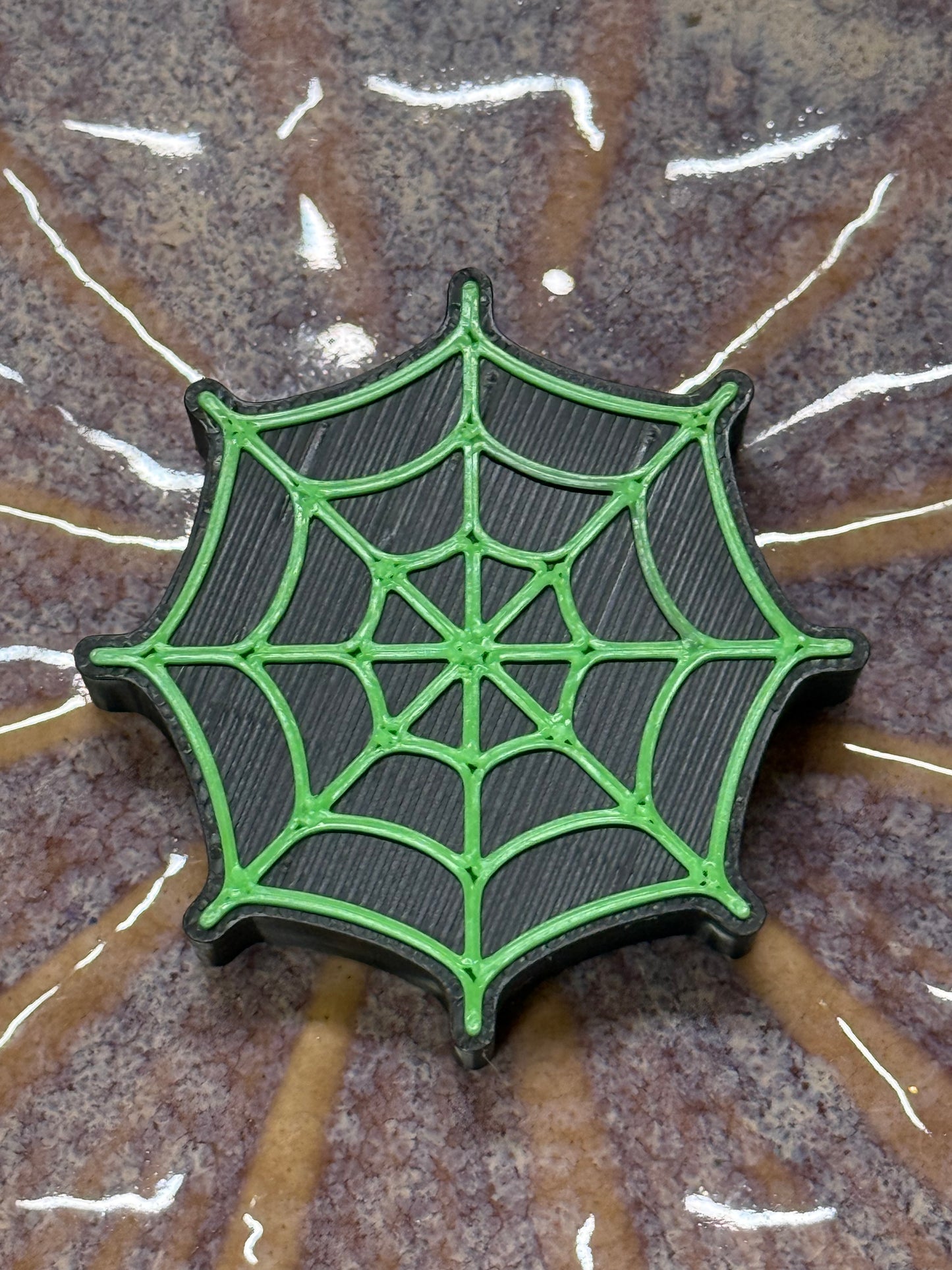 Glow in dark web