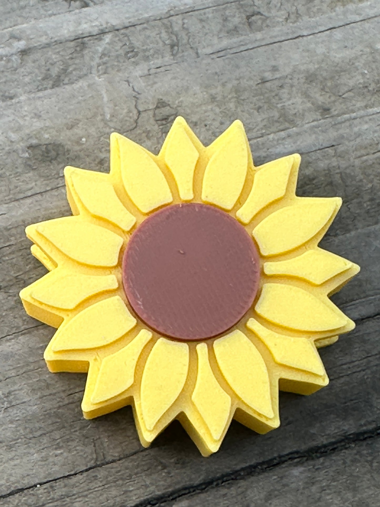 Sunflower straw topper
