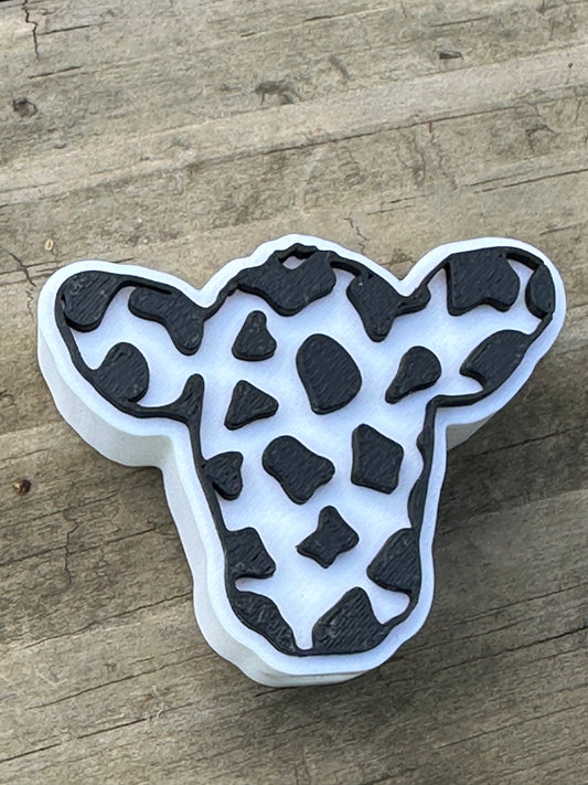 Cow Head straw toppers