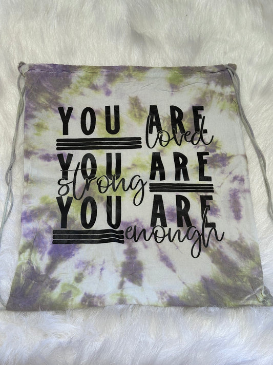 You Are Drawstring Tote