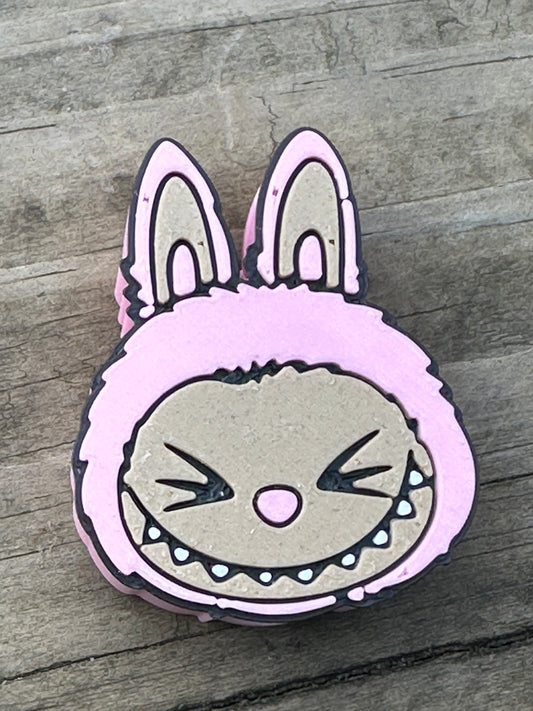 Pink Labu straw toppers