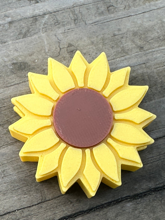 Sunflower straw topper