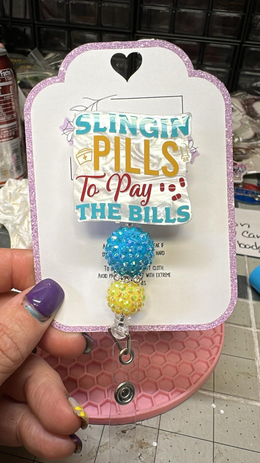 $8 Beade Badge Reel Live Claim